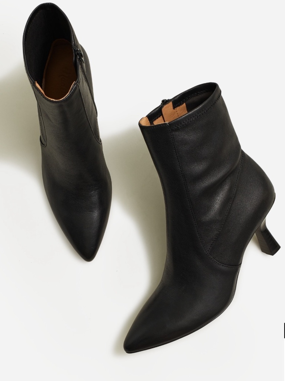 Madewell Black Justine Ankle Boot